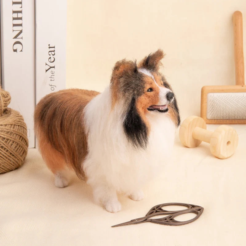 Custom Needle Felted Pet Replica