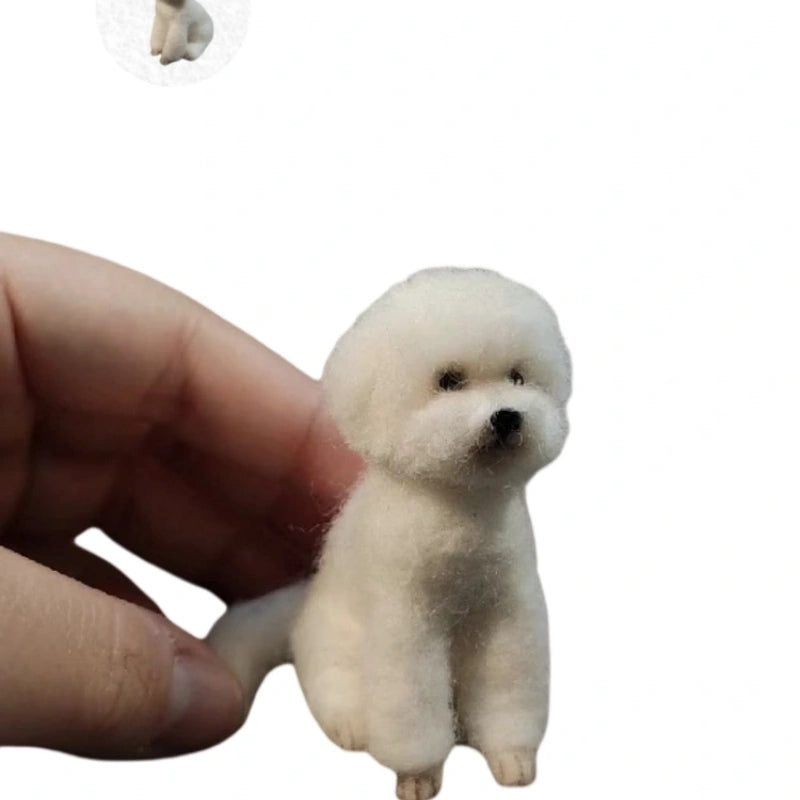 Custom Needle Felted Miniature Pet Replica
