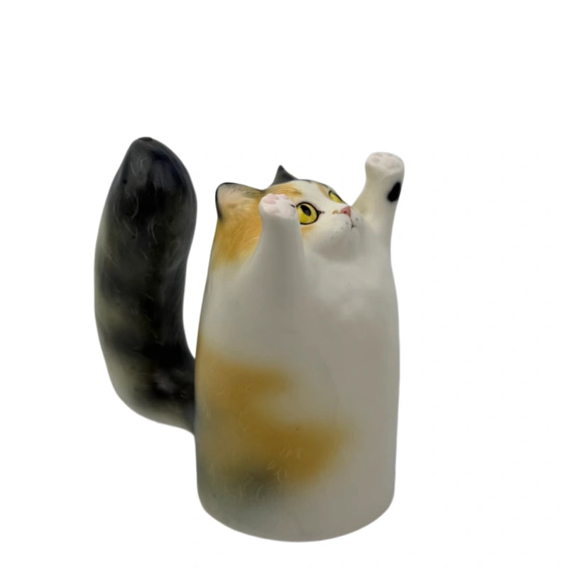 Custom Upside Down Calico Cat Mug