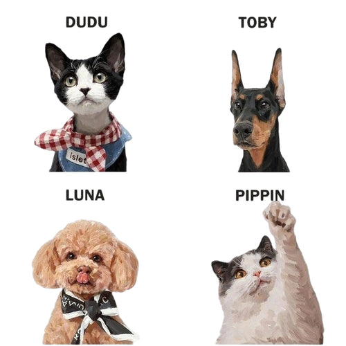 Custom Digital Pet Portrait