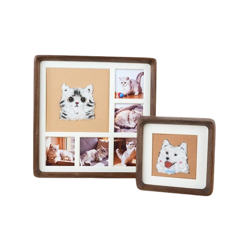 DIY Pet Fur Keepsake Photo Frame
