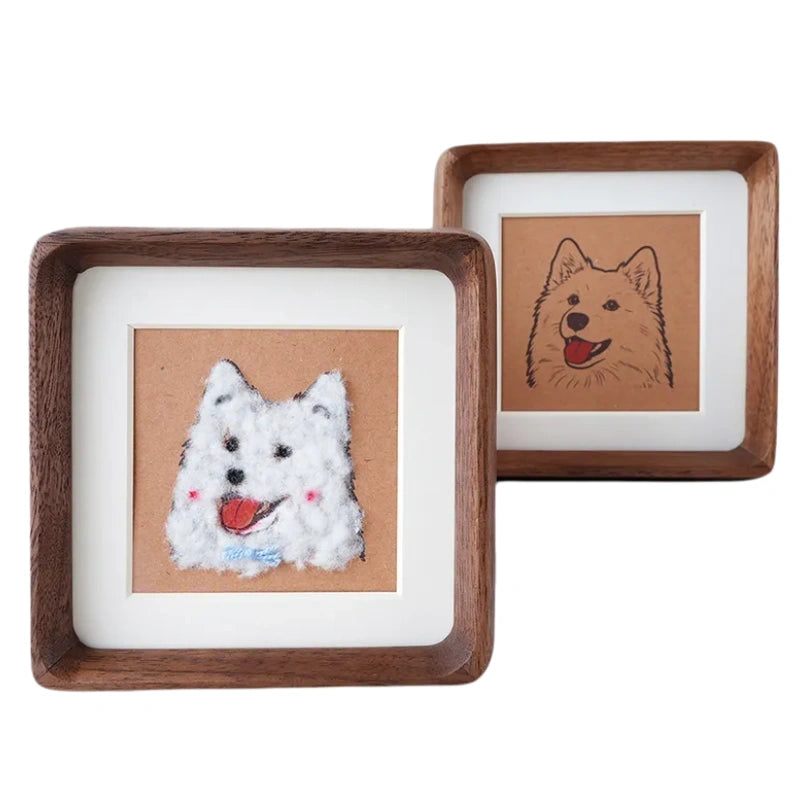 DIY Pet Fur Keepsake Photo Frame