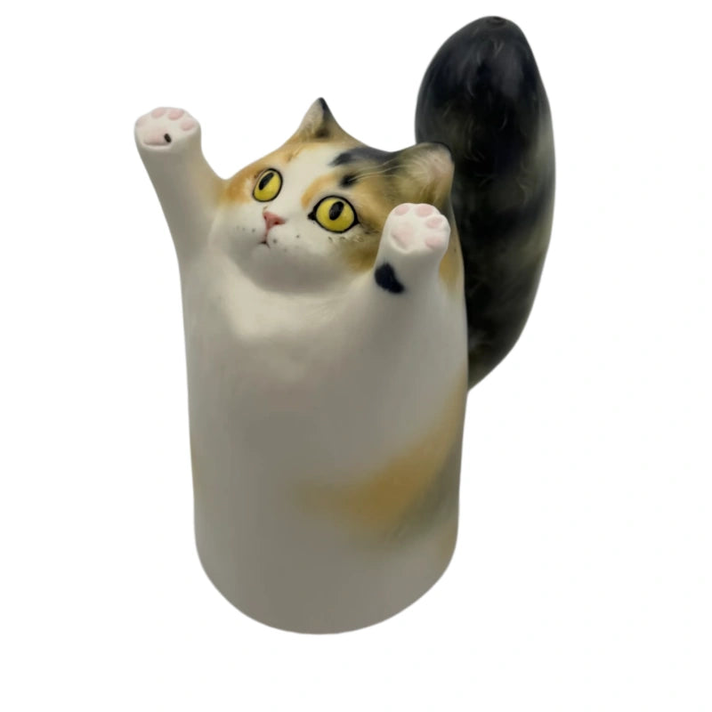 Custom Upside Down Calico Cat Mug
