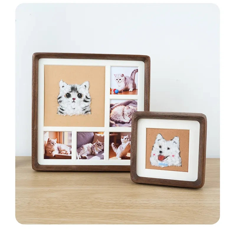 DIY Pet Fur Keepsake Photo Frame