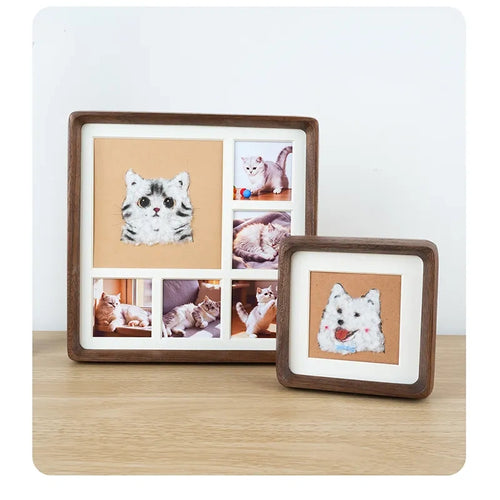 DIY Pet Fur Keepsake Photo Frame