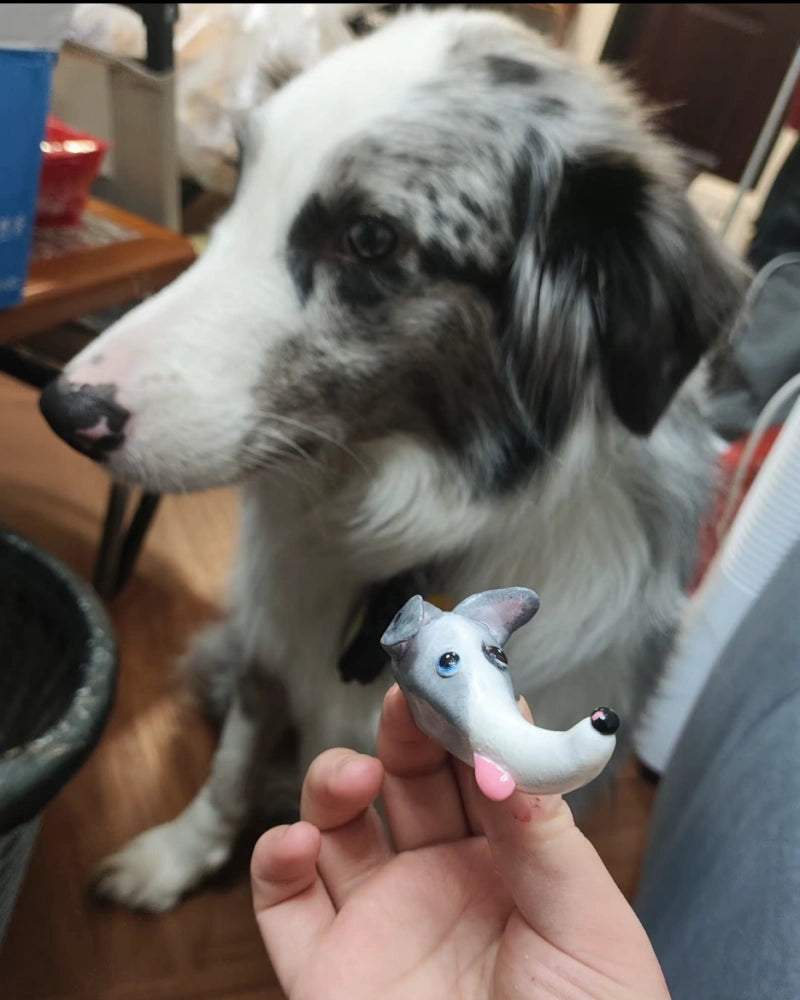 Custom Long Nose Dog Head Hanger