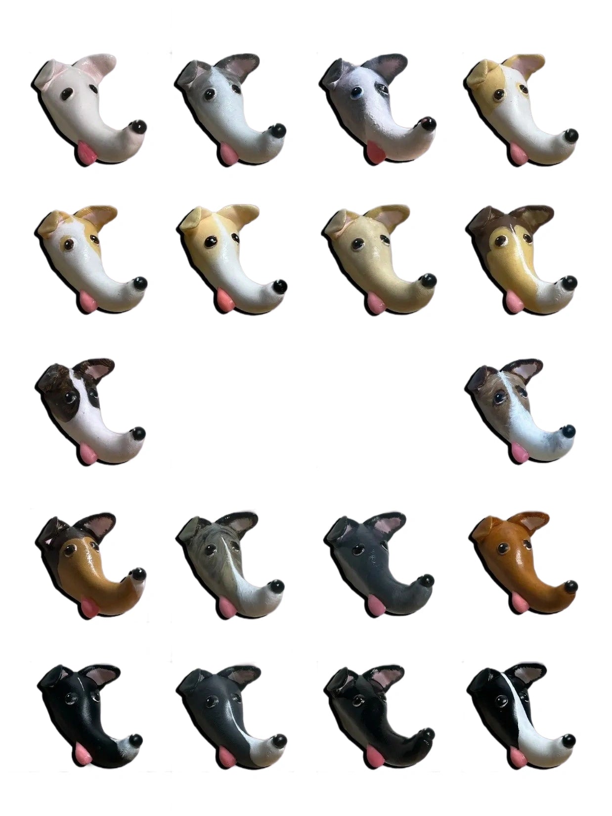 Custom Long Nose Dog Head Hanger