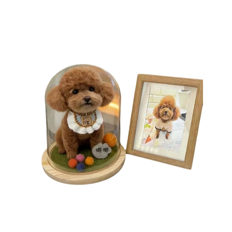 Custom Needle Felted Pet Replica